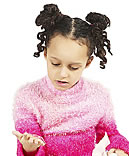 girl looking