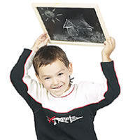 boy drawing