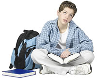 boy thinking