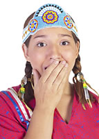American Indian costume