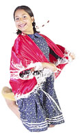 American Indian costume