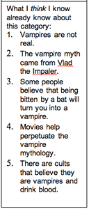 Vampire list