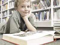 Kyle reading
