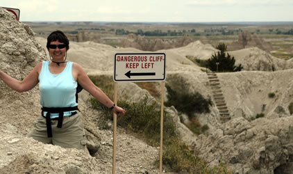 badlands cliffs