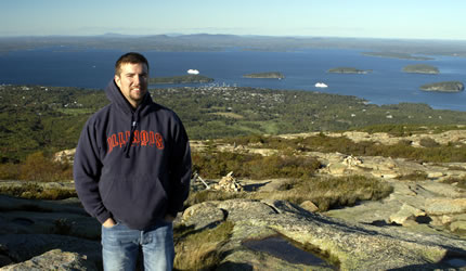 Blake at Cadillac Mountain