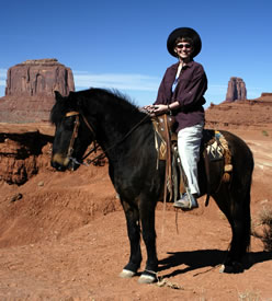 annette on horse