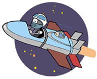 robot spaceship