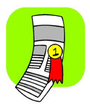 newspaper award icon