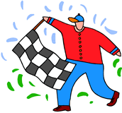 flag man