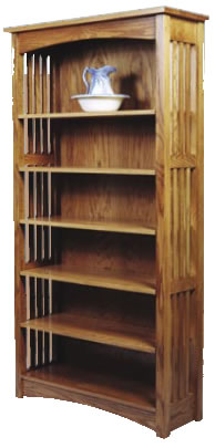 mission bookcase